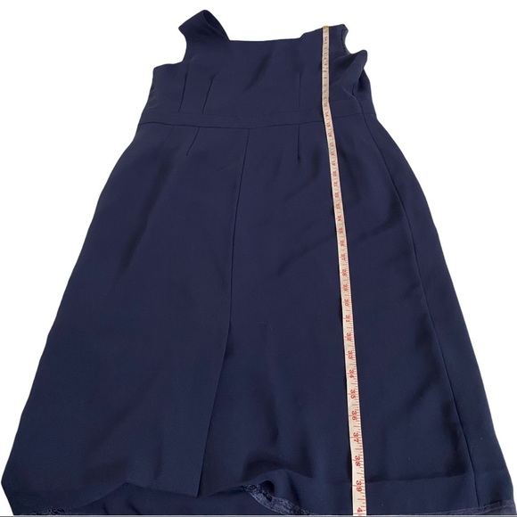 Pendleton Navy Sleeveless MIDI 1/2 Zip Dress Sz 8 - Picture 8 of 8